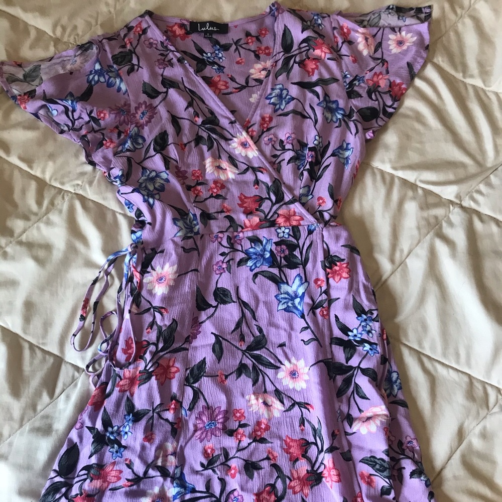 Lulus wrap dress like new